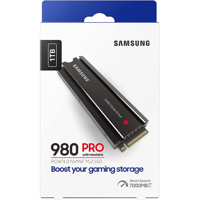 Disco Duro Samsung 980 Pro 1TB SSD M2 PCIe 4.0 NVM