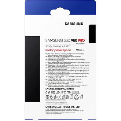 Disco Duro Samsung 980 Pro 1TB SSD M2 PCIe 4.0 NVM