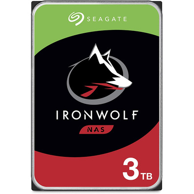 Disco Duro Seagate 3.5 '' 3TB SATA 3 64MB IronWolf