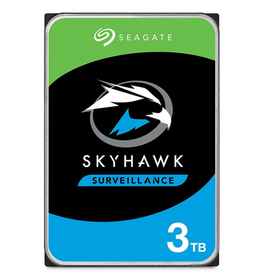 Disco Duro Seagate Skyhawk 3,5 '' 3TB SATA 3 256MB