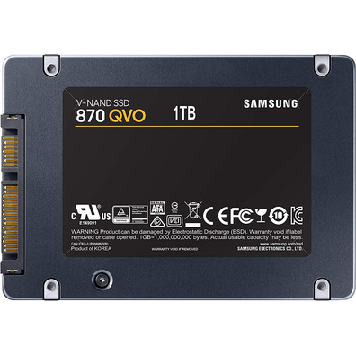 Disco Duro SSD 1 TB Samsung 870 QVO SATA 2,5 ''