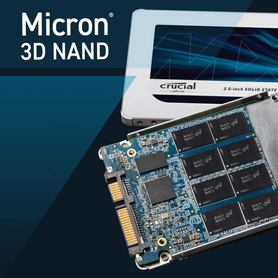 Disco Duro SSD Crucial 2.5 '' 1TB 3D NAND SATA MX500