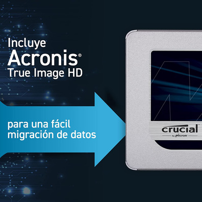 Disco Duro SSD Crucial 2.5 '' 1TB 3D NAND SATA MX500