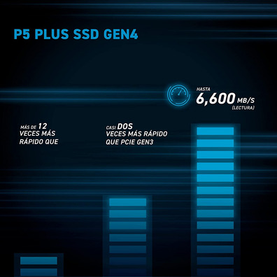 Disco Duro SSD Crucial 500GB P5 Plus 2,5 '' PCIE M2 2280SS