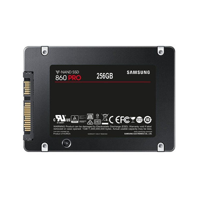 Disco Duro SSD Samsung 860 Pro 256GB SATA 3 2.5 ''