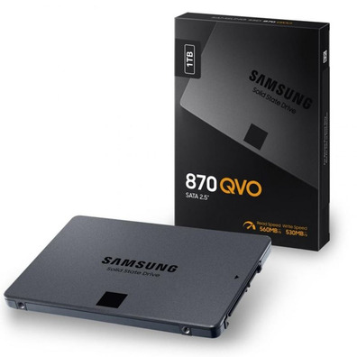 Disco Duro SSD Samsung 870 QVO 1TB SATA 3 2,5 ''