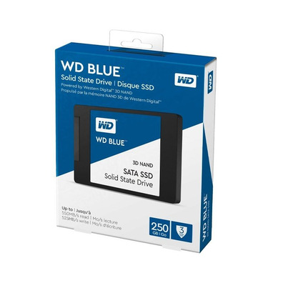 Disco Duro SSD Western Digital Blue Sata 3 250 GB 2,5 ''