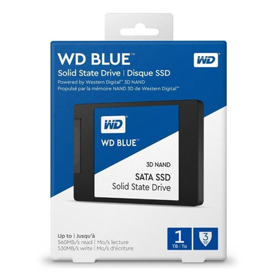 Disco Duro SSD Western Digital Blue SATA 3 2TB 2.5 ''