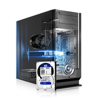 Western Digital Blue 2TB 3.5 Festplatte "
