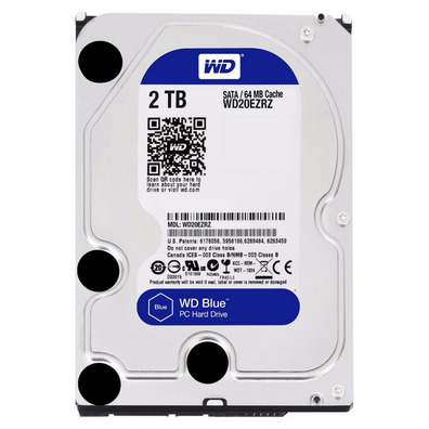 Western Digital Blue 2TB 3.5 Festplatte "