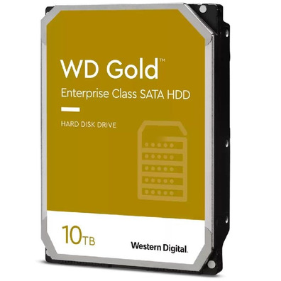 Disco Duro Western Digital WD Gold Enterprise Class 10TB 3,5 " SATA III 256MB