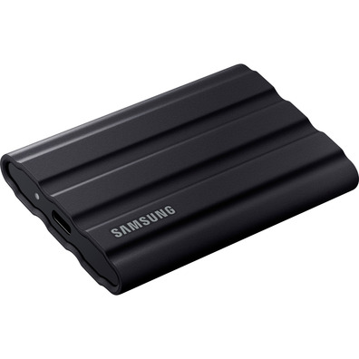 Disco Externo SSD Samsung Portable T7 Shield 4TB/USB 3.2/ Negro