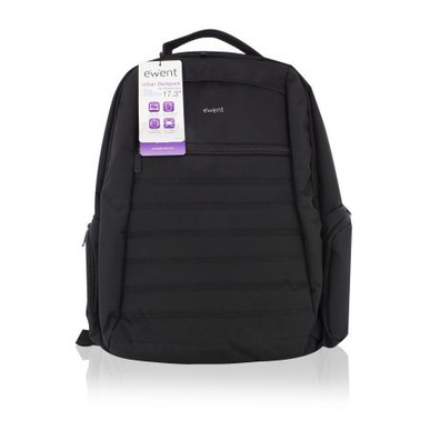 Ewent EW2528 Urban Mochila para Portátil 17.3 '' Negro