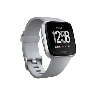 Fitbit Versa Smartwatch-Grau/Aluminium Silber