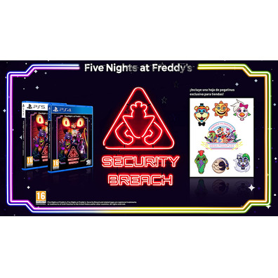 Fünf Nächte bei Freddy's Sicherheitsverstoß PS4