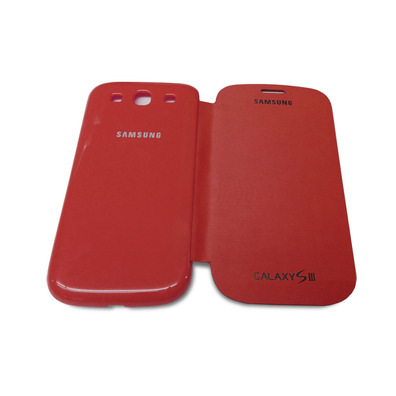 Flip Cover Samsung Galaxy S3 Rot