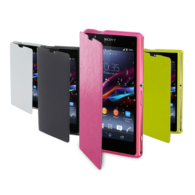 Muvit Easy Folio Sony Xperia Z1 Compact Gelb