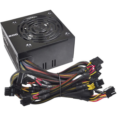 Fuente de Alimentación EVGA 100-W1-0500-K2/ 500W 80 Plus Silber