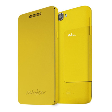 Flip Cover Wiko Rainbow Rot