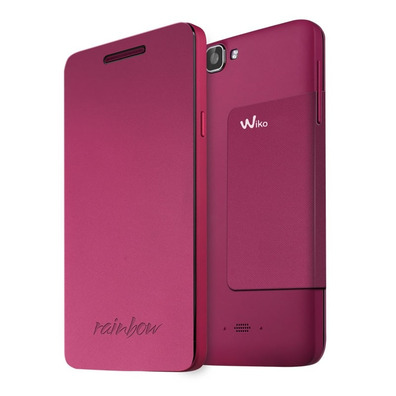 Flip Cover Wiko Rainbow Violett