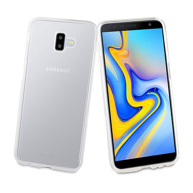 Hülle Kristall Soft Samsung Galaxy J6-Plus-transparent
