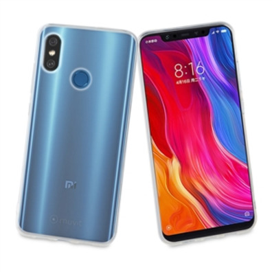 Hülle Kristall Soft Xiaomi Mi 8 Transparent Muvit