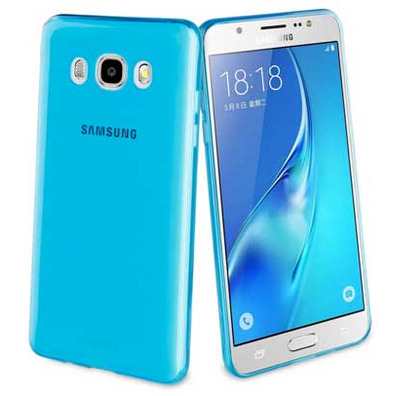 Crystal Soft Cover Lite Samsung Galaxy J5 (2016) Muvit Blue