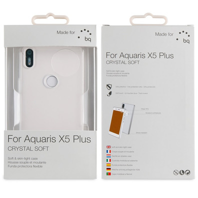 Crystal Soft Clear Aquaris X5 Plus Made For bq