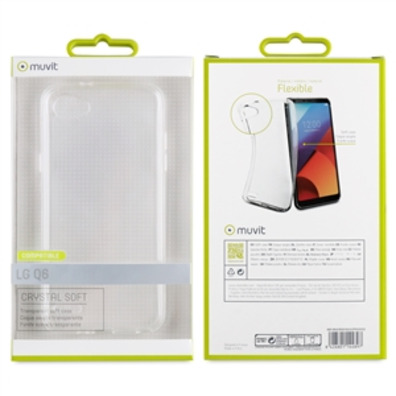 Lg transparent Kristallgehäuse q6 muvit