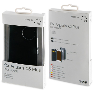Folio Case BQ Aquaris X5 Plus Made for BQ