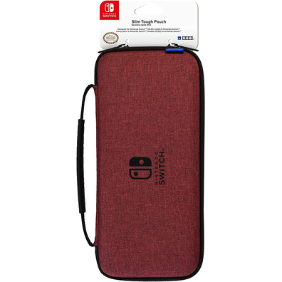Funda Hori Slim Touch Pouch Rojo (Nintendo Switch OLED)