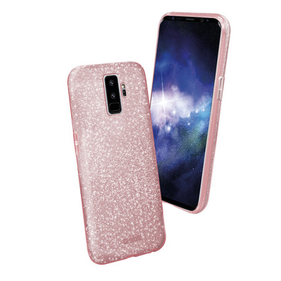 Cover Sparky Glitter für Samsung Galaxy S9+SBS Rosa