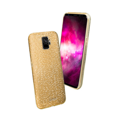Cover Sparky Glitter für Samsung Galaxy S9 Gold