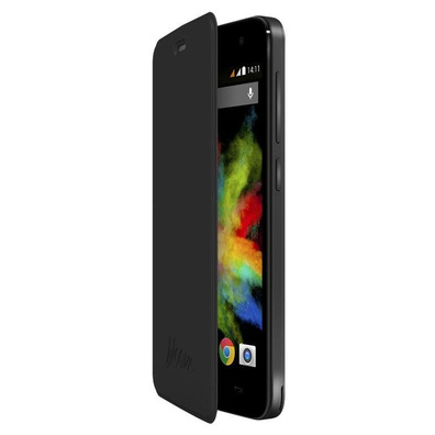 Flip Cover Wiko Bloom Schwarz