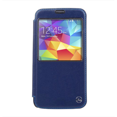 Flip Cover Windowed Samsung Galaxy S5 G900 Weiss