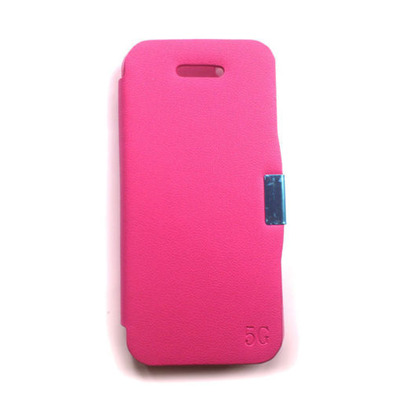 Funda tipo Libro-iPhone 5C Rosa