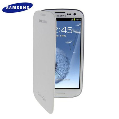 Flip Cover Samsung Galaxy S3 Weiss