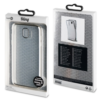 Case tpu frame schwarz bling für Samsung Galaxy j5 2017 muvit life