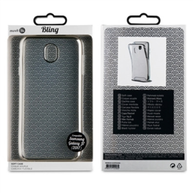 Case tpu frame schwarz bling für Samsung galaxy j7 2017 muvit life