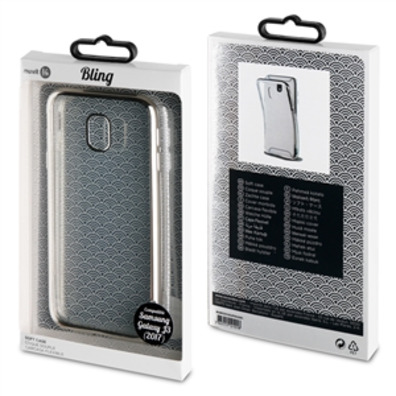 Rechtssache TPU Marco Silver Bling Samsung Galaxy J3 2017 muvit Life