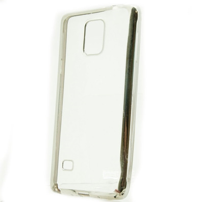 TPU Metall Samsung Galaxy Note 4 Silber X-One Gehäuse