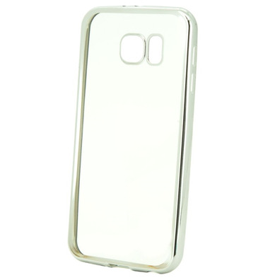 TPU Metall Samsung Galaxy S6 Silver X-One Gehäuse