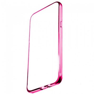 TPU Metal Case Samsung Galaxy S7 Edge Pink X-One
