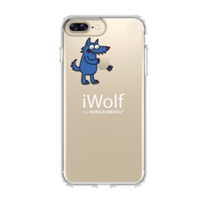 Iwolf iPhone 7 Plus transparenter TPU Kasten kukuxumusu