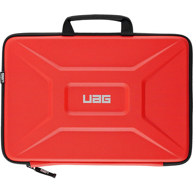 Funda Urban Armor Gear Portátil/Tablet hasta 13 '' Rojo