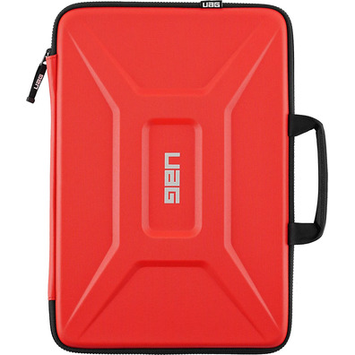 Funda Urban Armor Gear Portátil/Tablet hasta 13 '' Rojo