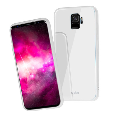 Cover Vitro für Samsung Galaxy S9 SBS Weiss