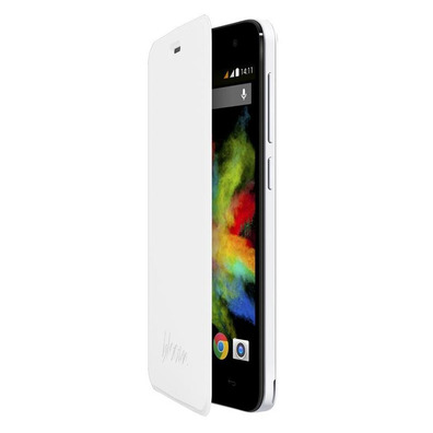 Flip Cover Wiko Bloom Weiss