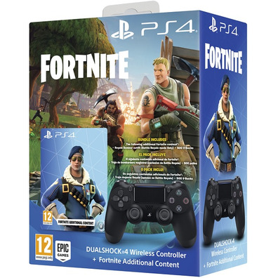 Dualshock Black v.2   Fortnite