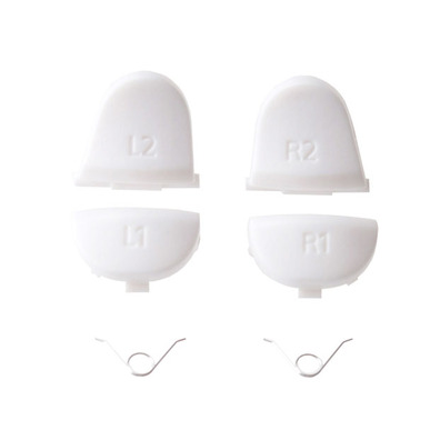 Triggers L1 L2 R1 R2 for Dualshock 4 White